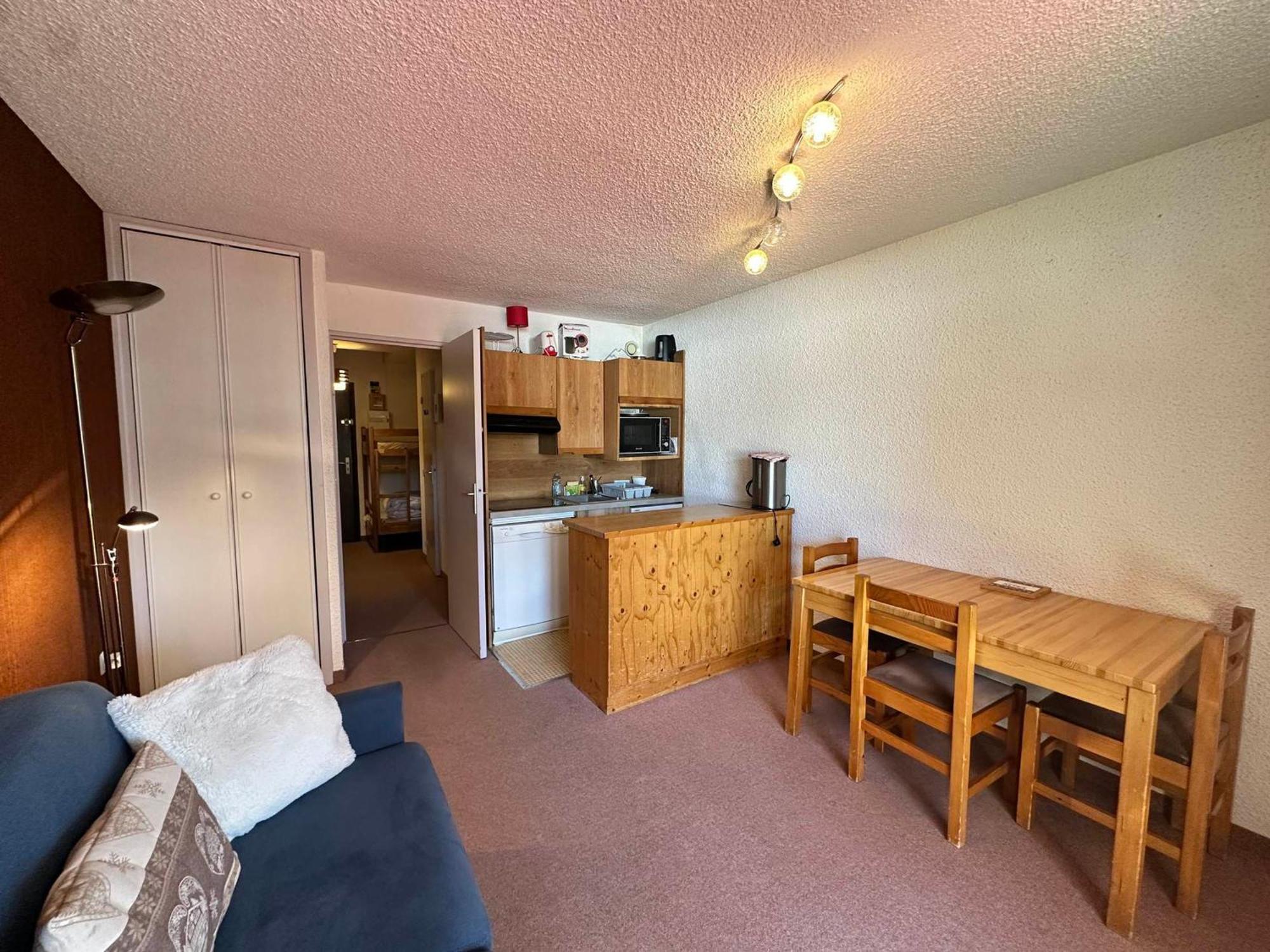 Studio Cabine Avec Balcon Sud, Proche Centre, Pistes De Luge Et Piscine - Fr-1-515-109 维拉尔-德朗 外观 照片